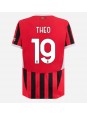 AC Milan Theo Hernandez #19 Domácí Dres 2024-25 Krátký Rukáv